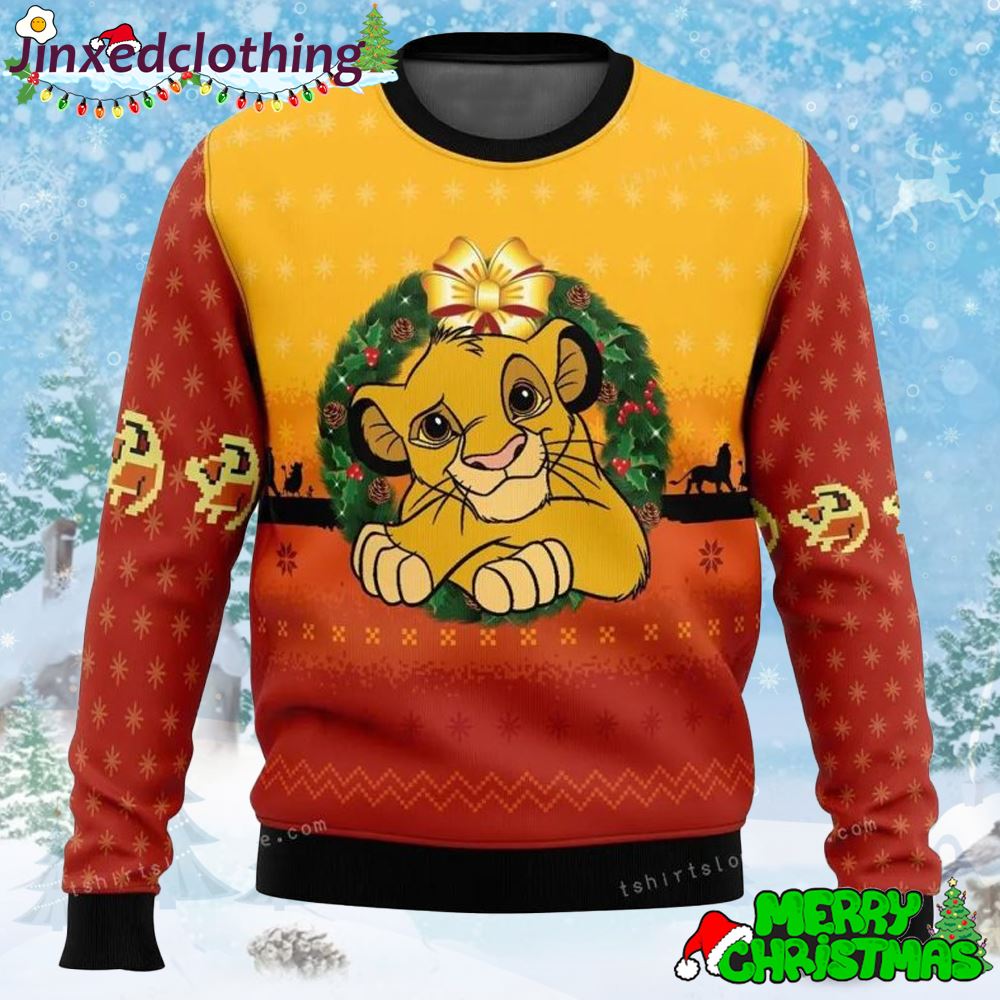 The Lion King Ugly Sweater Christmas Party 